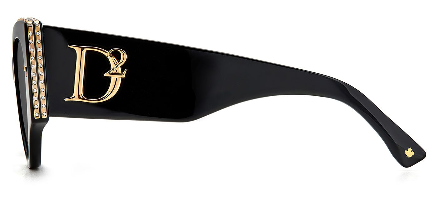 DSQUARED2 0032/S Sunglasses – Black / Grey 4