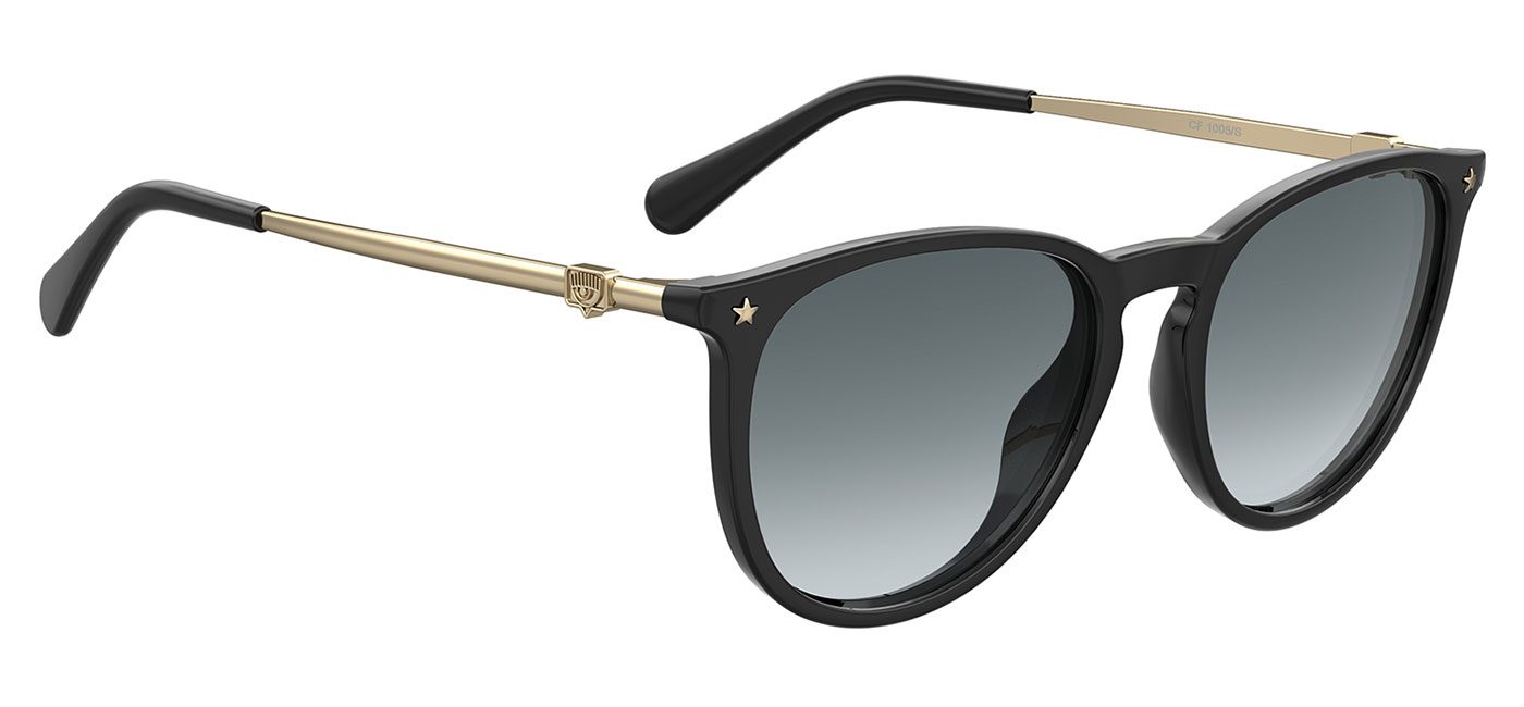 Chiara Ferragni 1005/S Sunglasses – Black / Grey Gradient 3