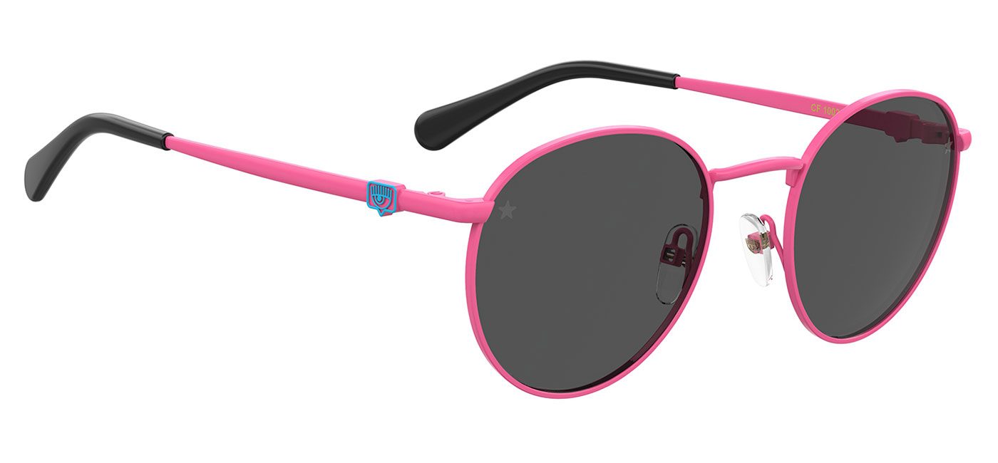 Chiara Ferragni 1002/S Sunglasses – Pink / Grey 3