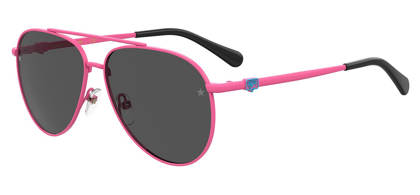 Chiara Ferragni CF 1001/S Prescription Sunglasses – Pink / Grey 1