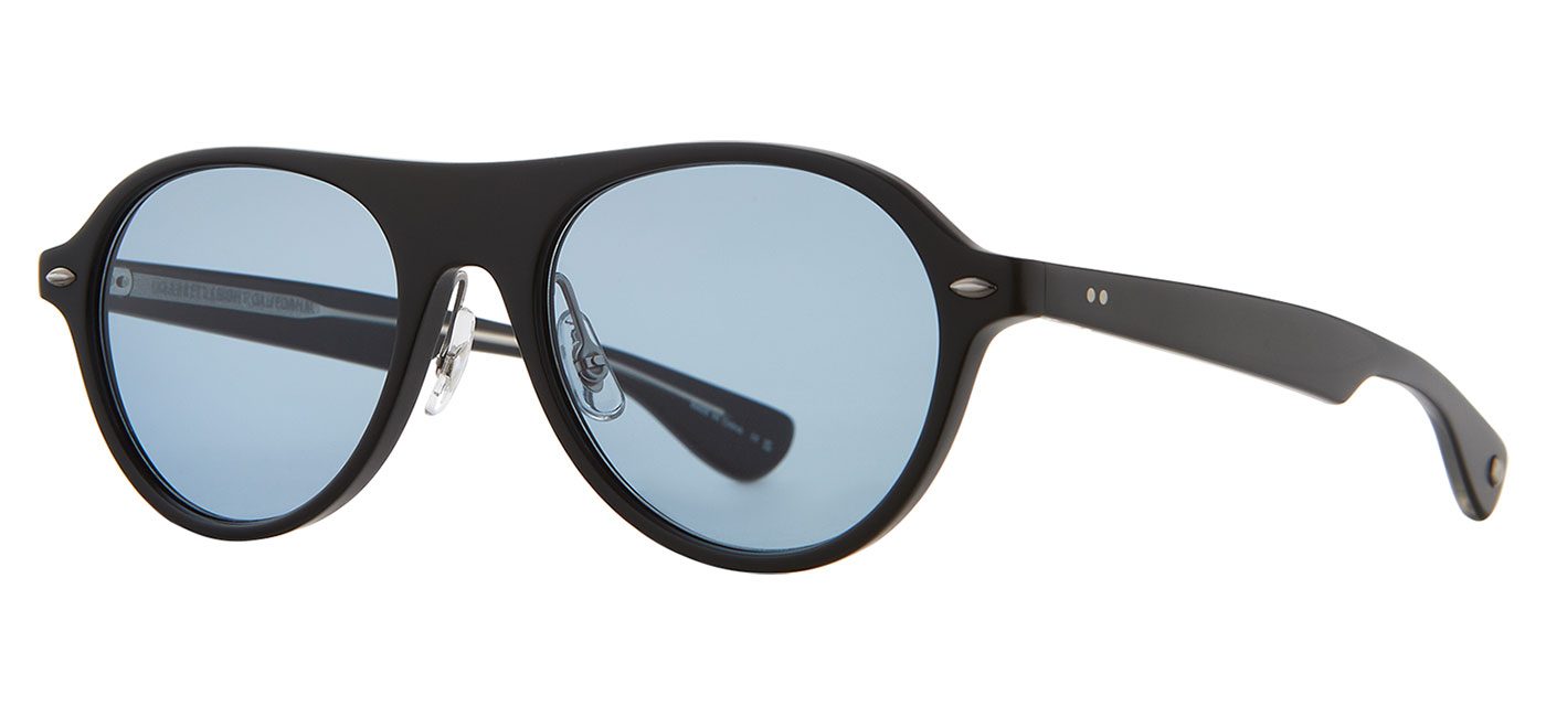 Garrett Leight Lady Eckhart Sunglasses – Black / Pacifica 1