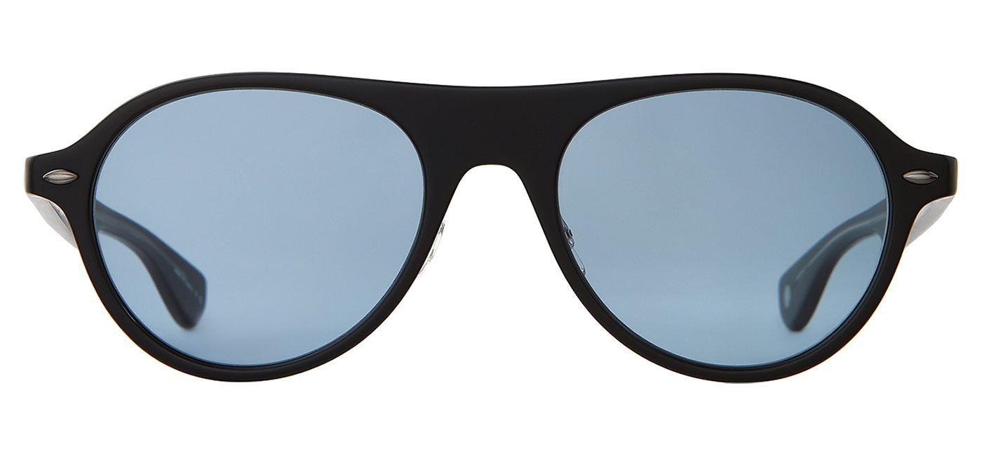 Garrett Leight Lady Eckhart Sunglasses – Black / Pacifica 2